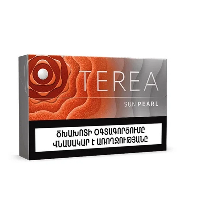 Տաքացվող ծխախոտի գլանակներ «TEREA» Sun Pearl