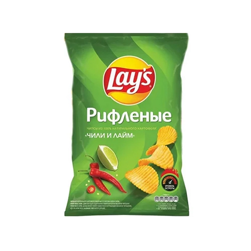 Չիպս «Lay's» 125գր չիլի և լայմ