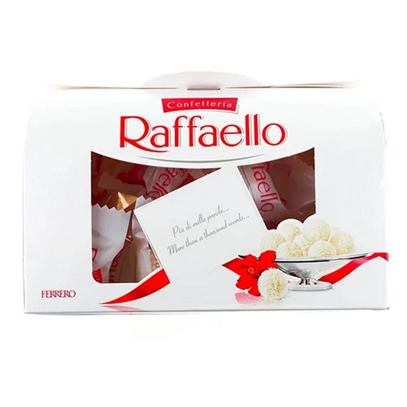 Կոնֆետների հավաքածու «Raffaello» 240գր արկղիկ