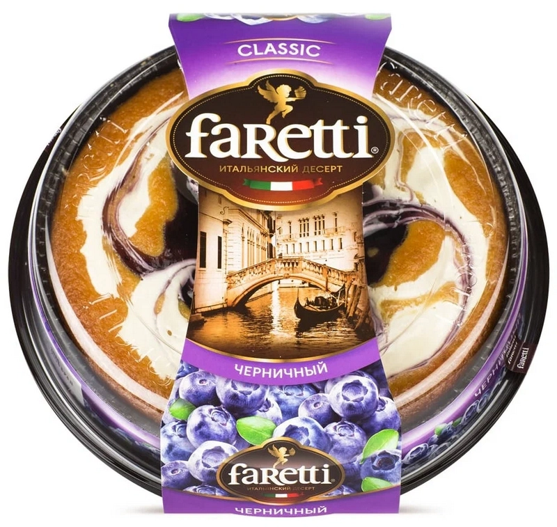 Տորթ «Faretti» 400գր հապալասի համով