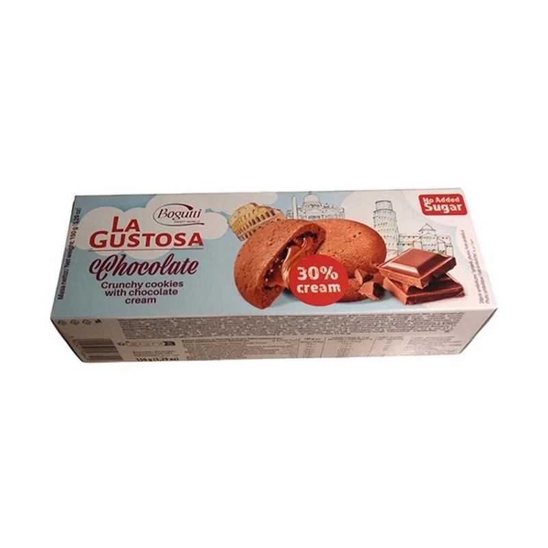 Թխվածքաբլիթ «La Gustosa» 150գր շոկոլադե