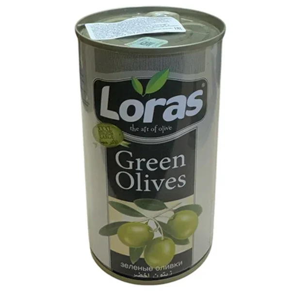 Ձիթապտուղ կանաչ «Loras» 180գր կորիզով