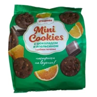Թխվածքաբլիթ «Mini Cookies» 200գր շոկոլադ-նարինջ