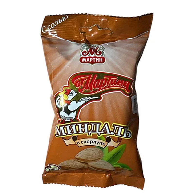 Նուշ բոված պատիճով «От Мартина» 70գր աղի