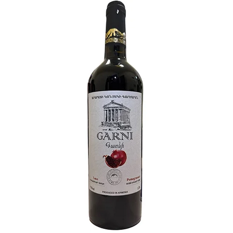 Գինի «Garni» 750մլ Նռան կիսաքաղցր