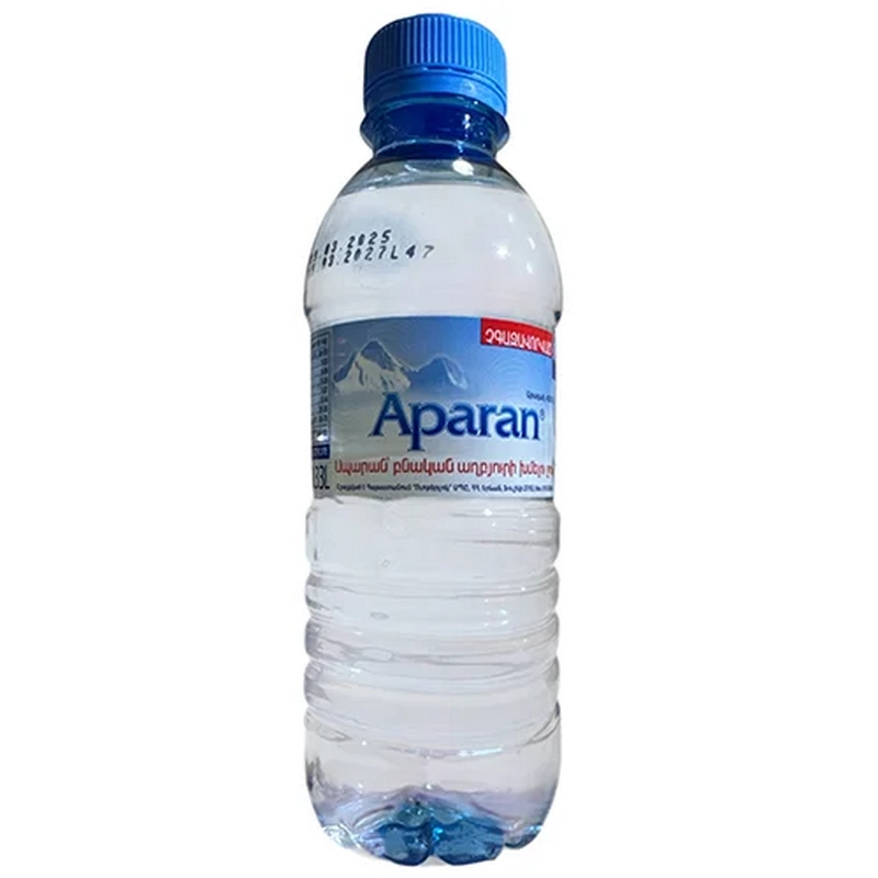 Աղբյուրի ջուր «Aparan» 0.33լ
