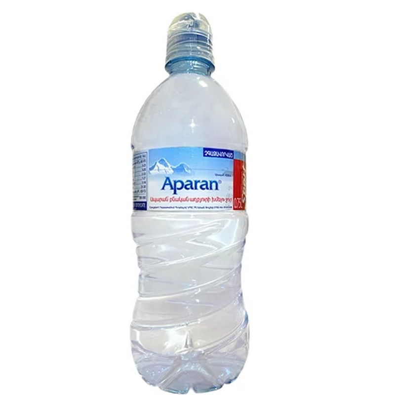 Աղբյուրի ջուր «Aparan» 0․75լ սպորտ