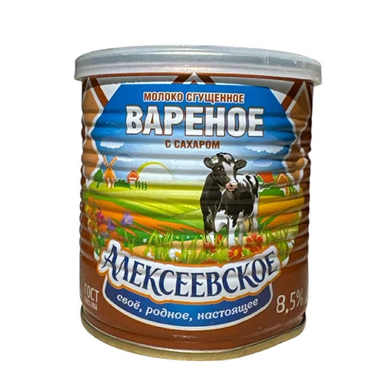 Եփած Խտացրած կաթ «Алексеевское» 360գր