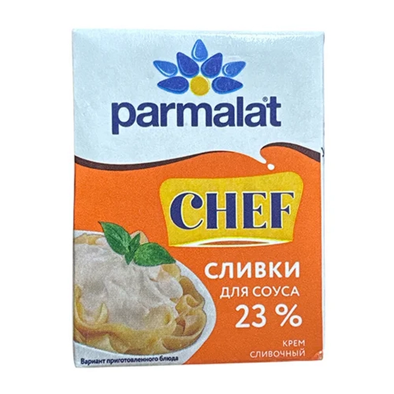 Ուլտրապաստերացված սերուցքային կրեմ «Parmalat» 23% 200գր Սոուսի համար