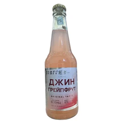 Կոկտեյլ «Джин-тоник» 0.33լ Грейпфрут