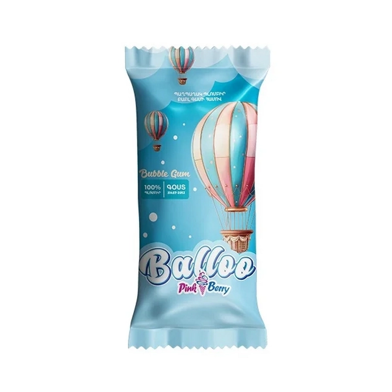 Պաղպաղակ «Pink Berry» 100գր Balloo