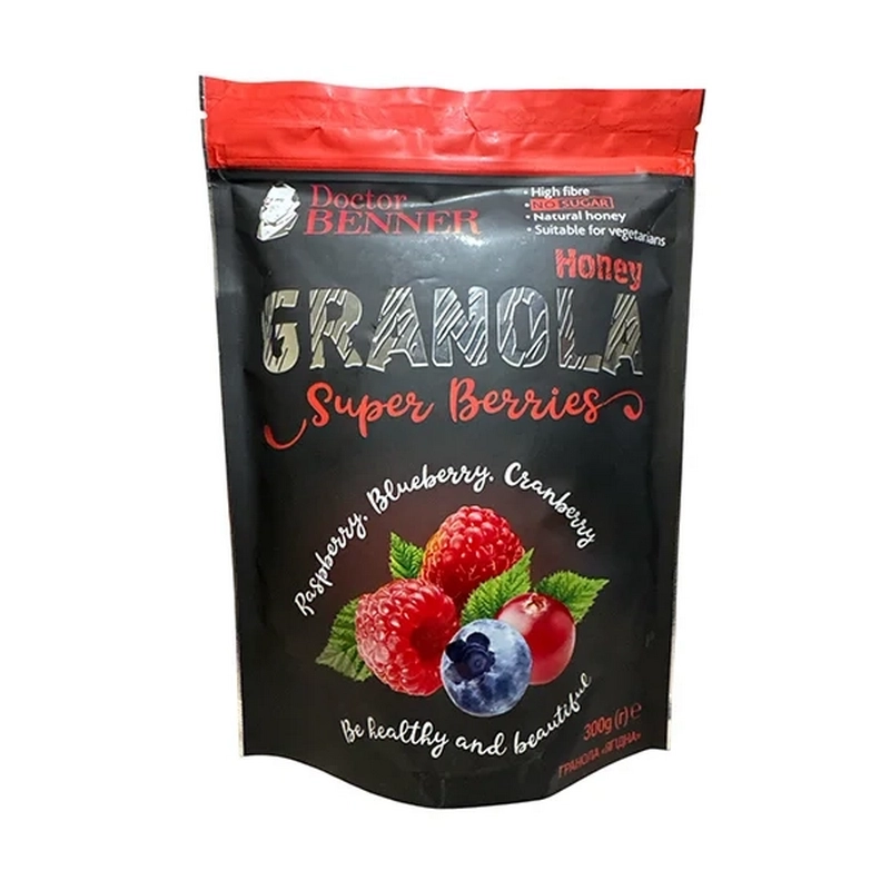 Գրանոլա «Super Berries» 300գր առանց շաքար