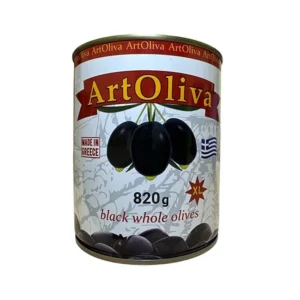 Ձիթապտուղ «ArtOlivia» 820գր սև կորիզով