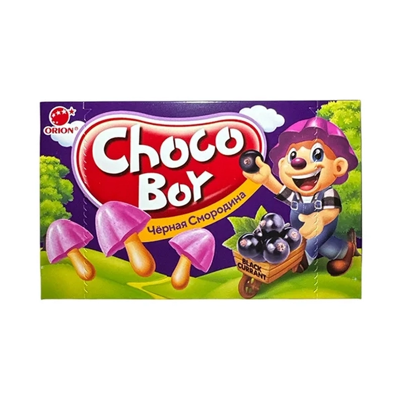 Թխվածքաբլիթ «Choco Boy» 45գր սև հաղարջ