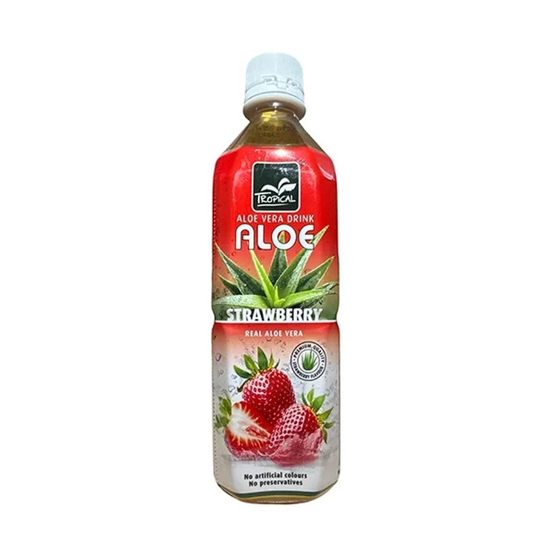 Հյութ «Tropical» 240մլ Aloe Vera ելակի համով