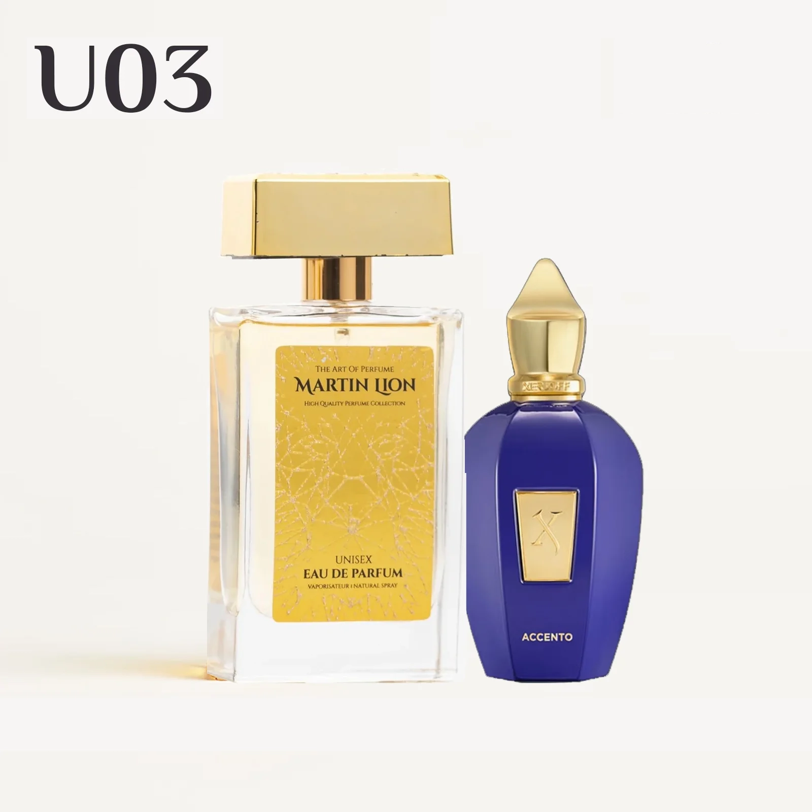 Օծանելիք Martin Lion U03 - Ոգեշնչված Xerjoff Accento բույրից