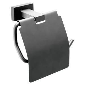 5009-G Զուգարանի թղթի պահարան կափարիչով (GRAPHITE) ViEiR (40/1հատ)