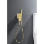 05157-S Ներկառուցված հիգենիկ ցնցուղ (Գոլդ) GANZER (10/1հատ) - Image 4