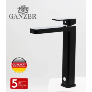 12016-C Ծորակ լվացարանի համար (ԲԱՐՁՐ ՍԵՎ) «GANZER» (10/1հատ)