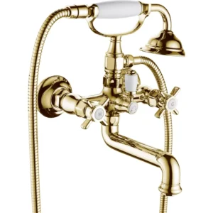 15032-E Ծորակ լոգարանի համար կարճ (GOLD) «GANZER» (6/1հատ)