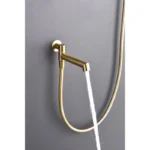 19165-S Ներկառուցված ցնցուղային հավաքածու (GOLD) «GANZER» (6/1 հատ) - Image 7