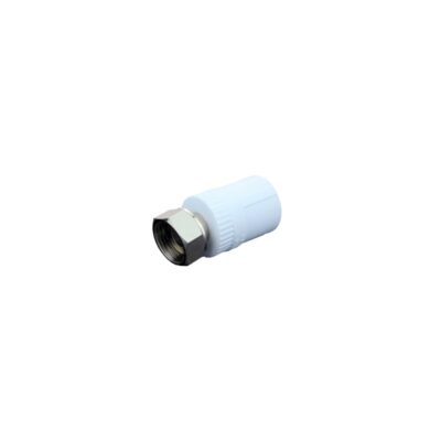 Խողովակի կցամաս ուղիղ պտուտակով PP Ф32 x 1"F VER (160/10 հատ)