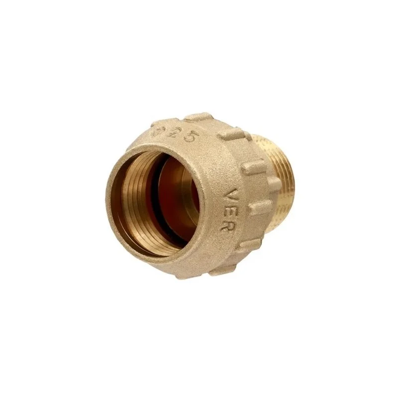 HDPE միացում լատուն F25 x 3/4 M. ViEiR (100/10 հատ)