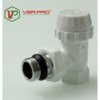 Թերմոստատի փական անկյունային/Սպիտակ 1/2 ViEiR (80/10 հատ)