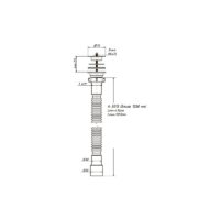 3013 Ճկուն խողովակ 1 1/2x40/50 ORIO (50/1 հատ)