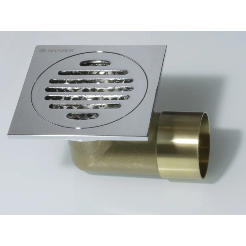 Հոսակ անկյունային 10 x 10 (CHROME) GANZER (60/1հատ)