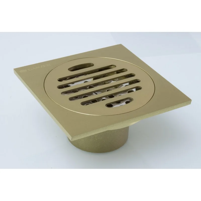 Հոսակ ուղիղ 10 х 10 (MAT.GOLD) GANZER (60/1հատ)