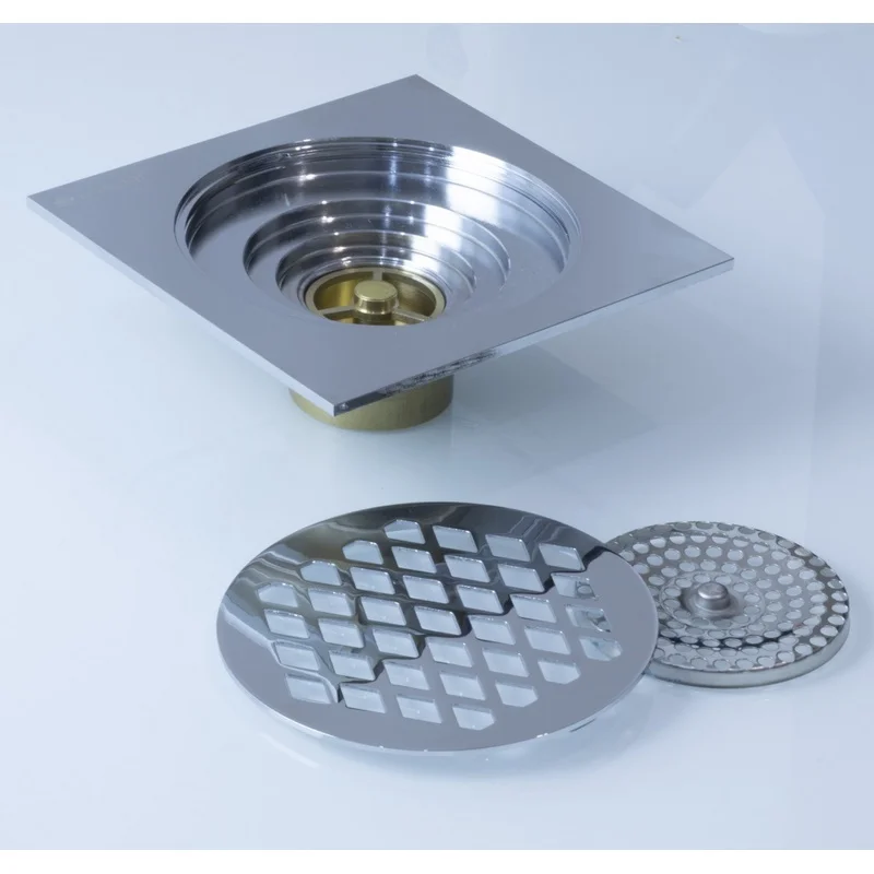 Հոսակ ուղիղ 15 x 15 (CHROME) GANZER (24/1հատ)
