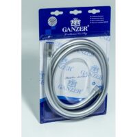 50200 Ցնցուղի խողովակ 200սմ. GANZER արծաթ (50/1հատ)