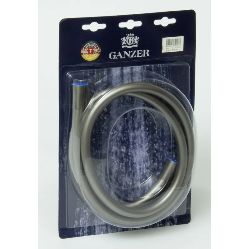 52200 Ցնցուղի խողովակ 200սմ. (GRAPHITE) GANZER (50/1հատ)