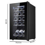 Գինու սառնարան CECOTEC BOLERO GRANDSOMMELIER 1550 BLACK COMPRESSOR - Image 2