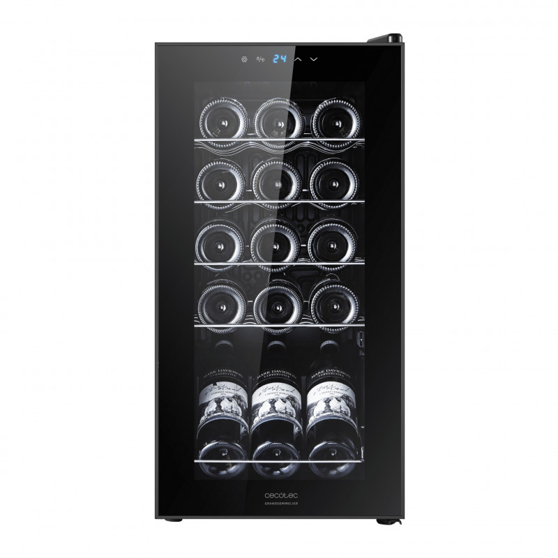Գինու սառնարան CECOTEC BOLERO GRANDSOMMELIER 1550 BLACK COMPRESSOR