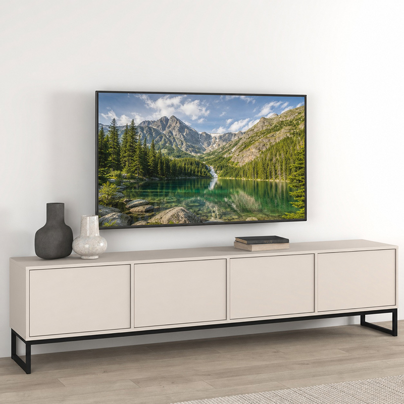Հեռուստացույցի տակդիր HELVETIA LOFT -4 FLAP TV UNIT 24KSOZ40